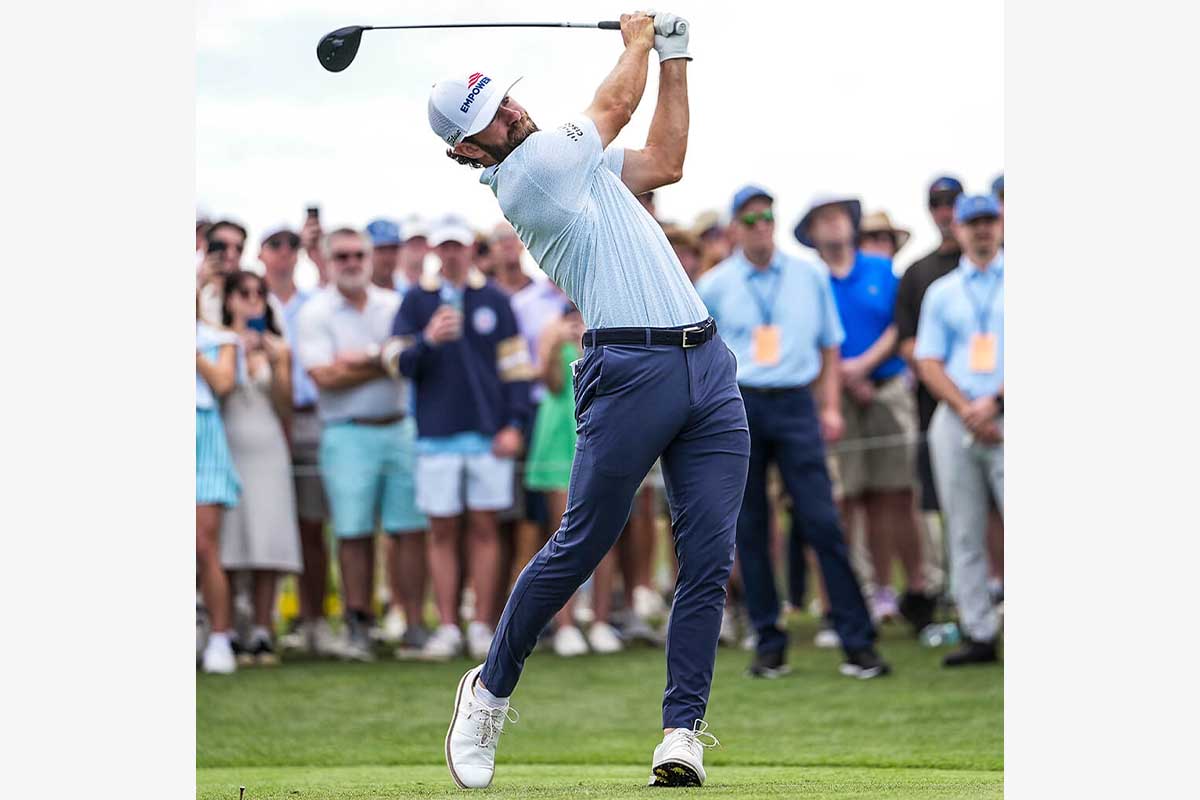 PGAツアー「ザ・プレーヤーズ選手権」でNew Premiere Series Packardを着用するキャメロン・ヤングが優勝