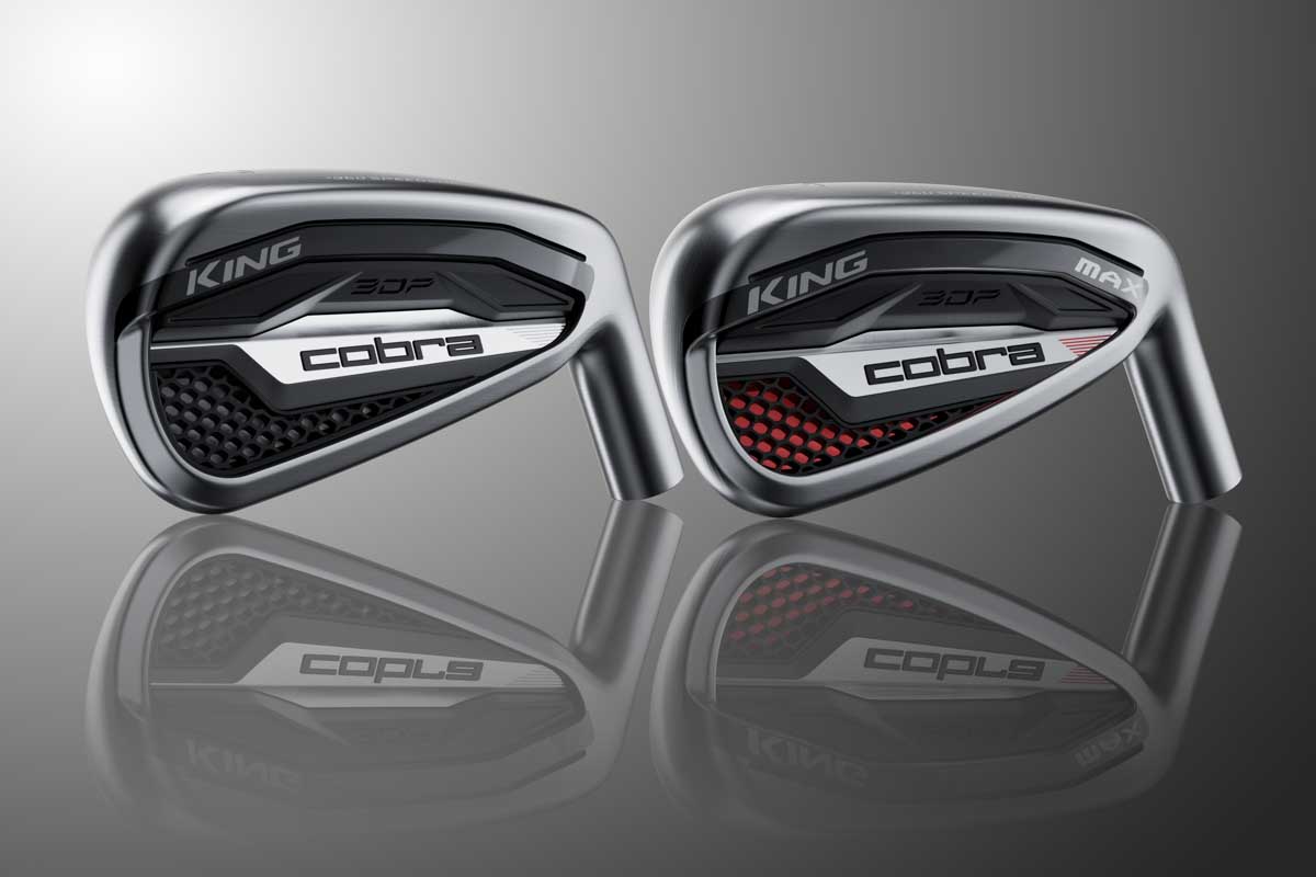 左から「KING アイアン」「KING MAX アイアン」