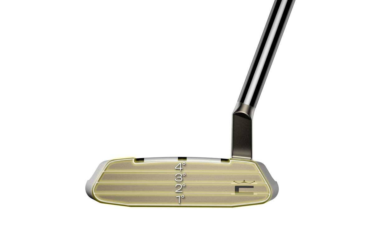 フェース上部の4度から下部の1度へ向かってロフトを1度刻みで段階的に変化させる「Descending Loft Technology（DLT）」を搭載