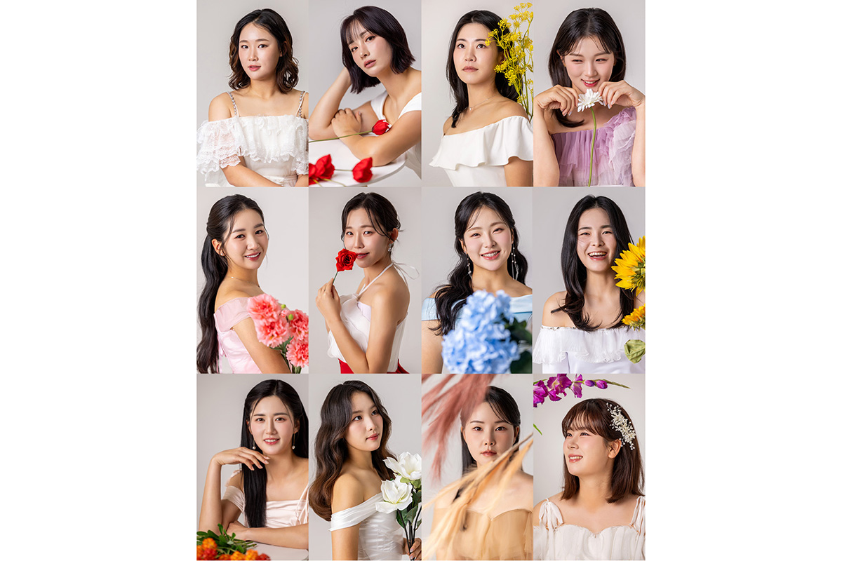 「第18代KLPGA広報モデル」ブルームコンセプト　写真：KLPGA