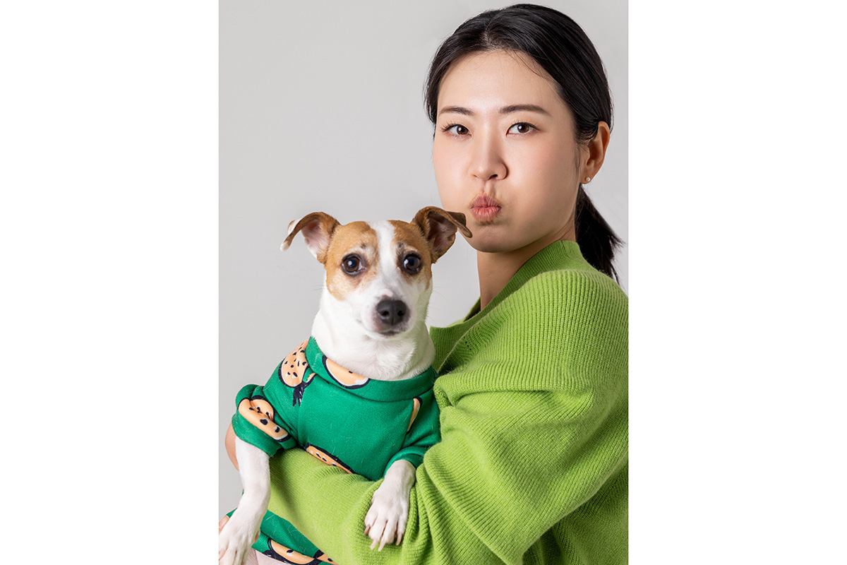 パク・ミンジ　写真：KLPGA