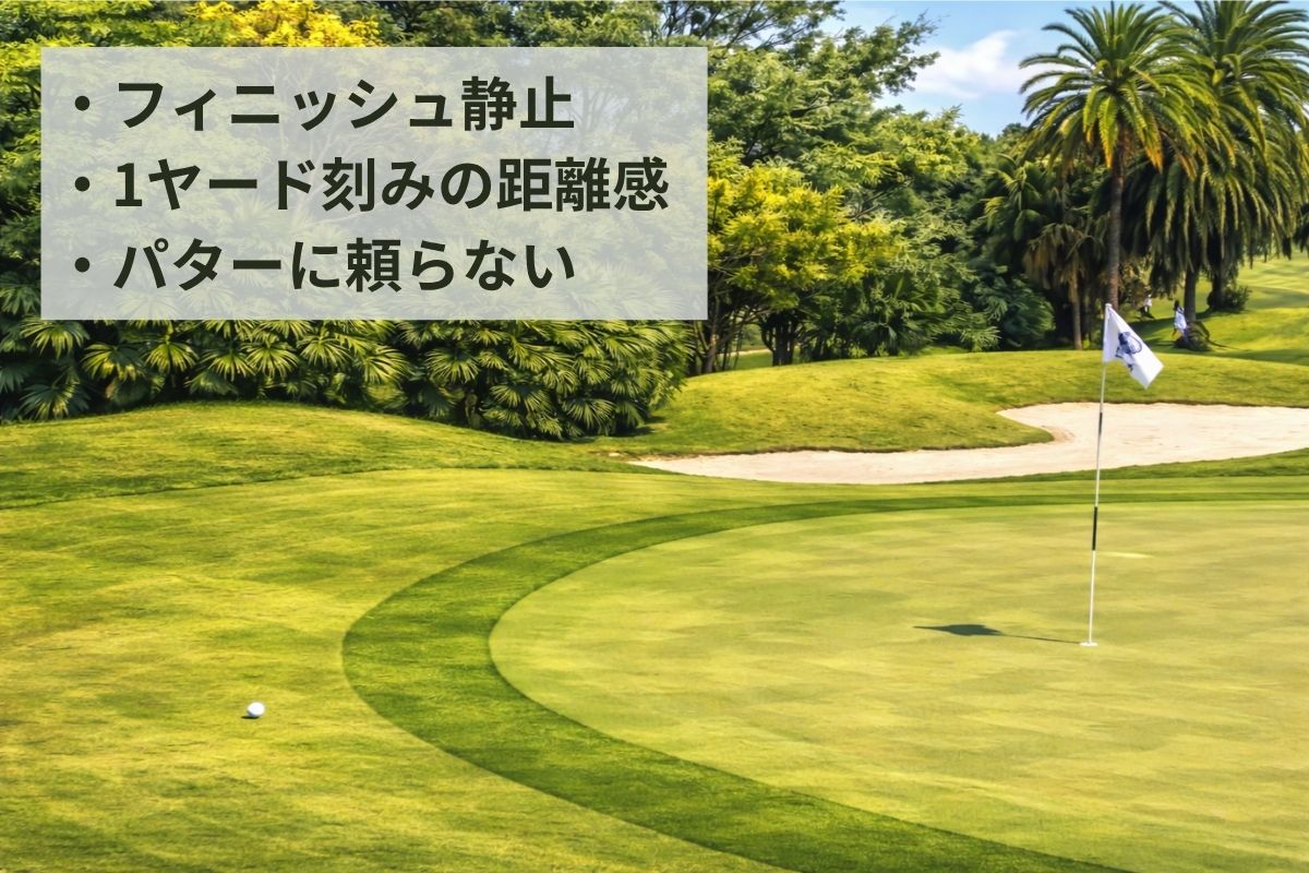 菅楓華のチップインに学ぶ3つの技術