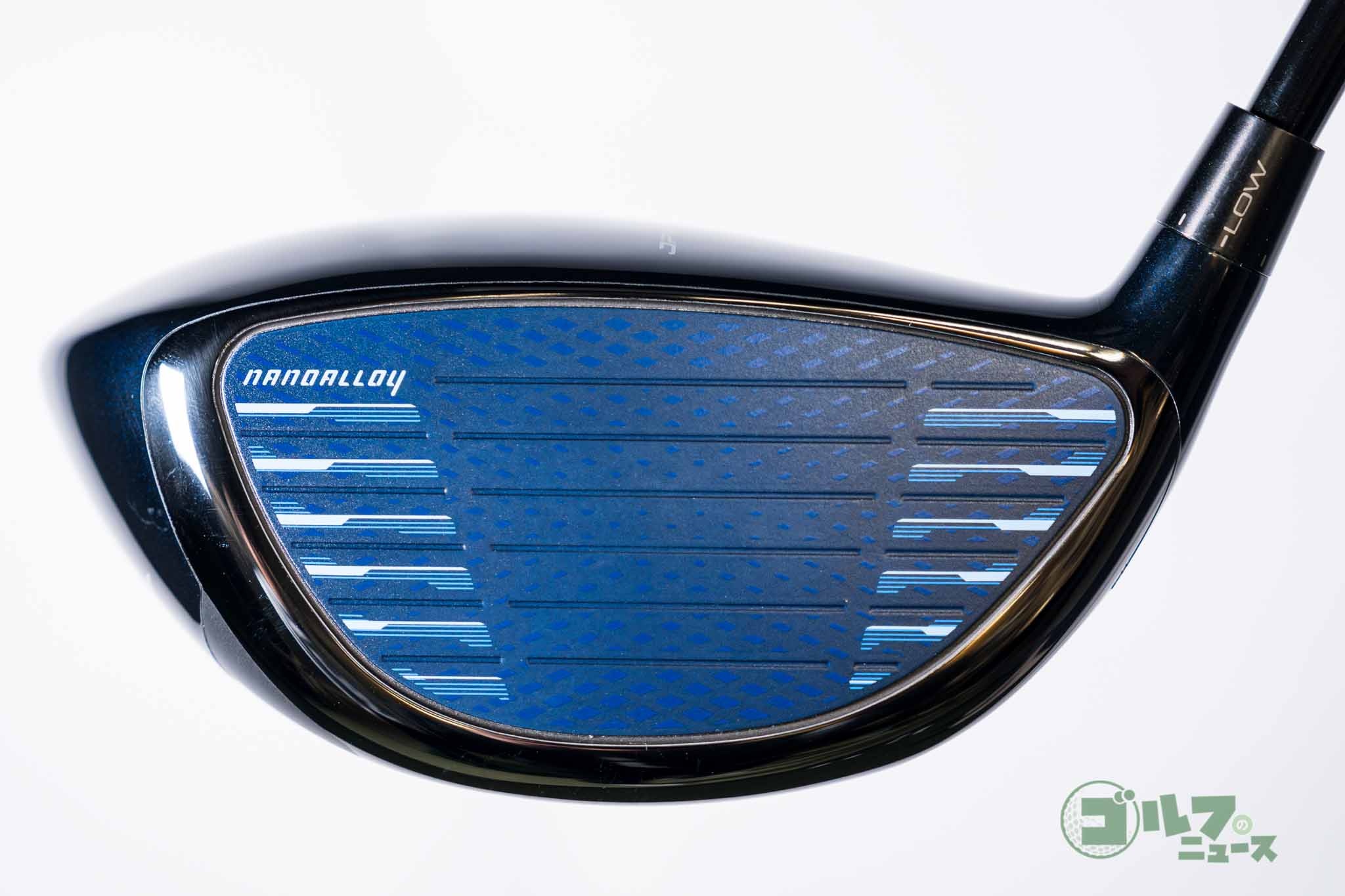 ナノアロイフェースが独特な打感を生んでいる　写真:土居凌祐