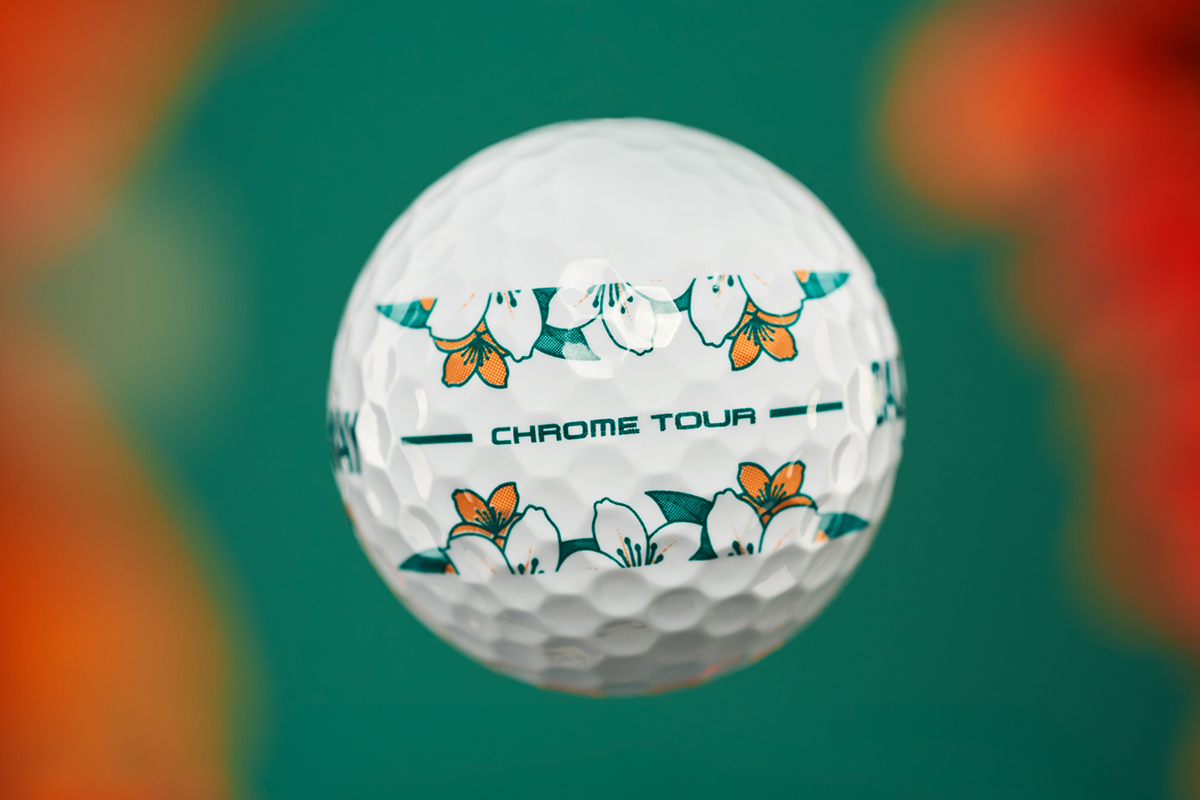 「90」のナンバーがあしらわれた限定ボール。春を想起させる爽やかなデザインが採用されている