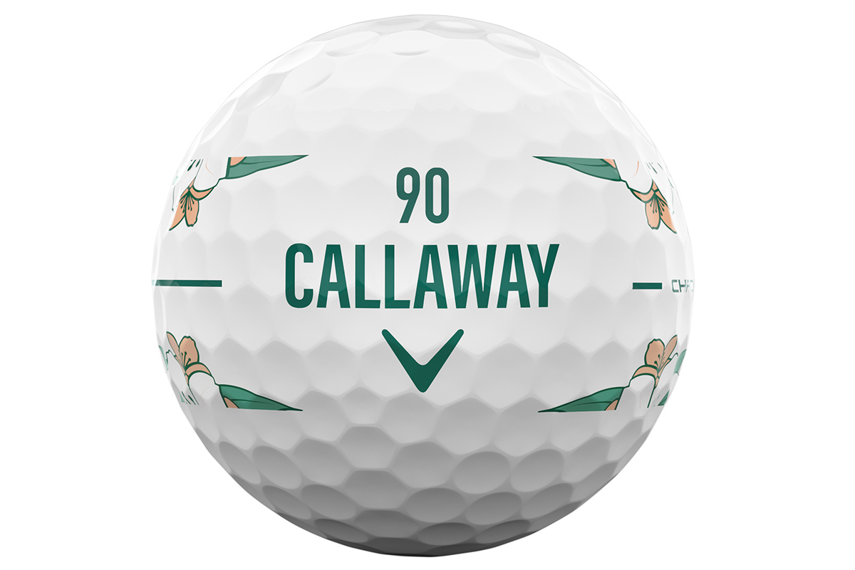 「90」のナンバーがあしらわれた限定ボール。春を想起させる爽やかなデザインが採用されている