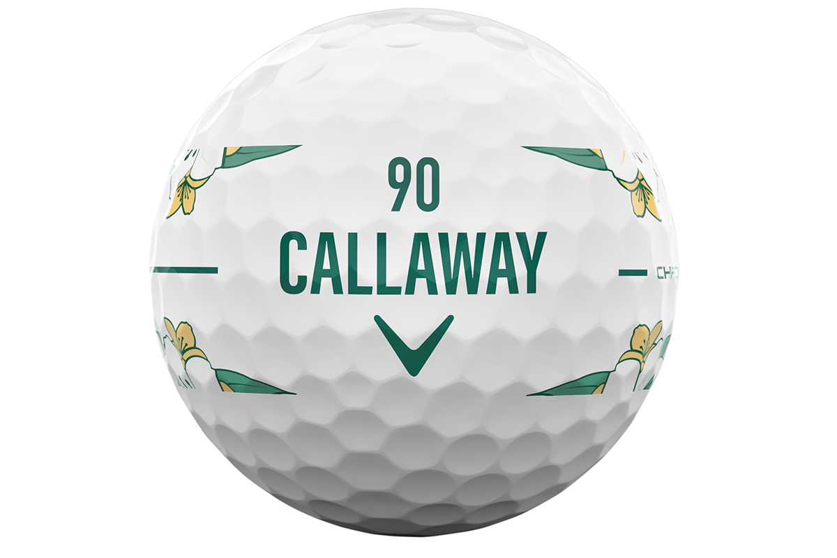 「90」のナンバーがあしらわれた限定ボール。春を想起させる爽やかなデザインが採用されている