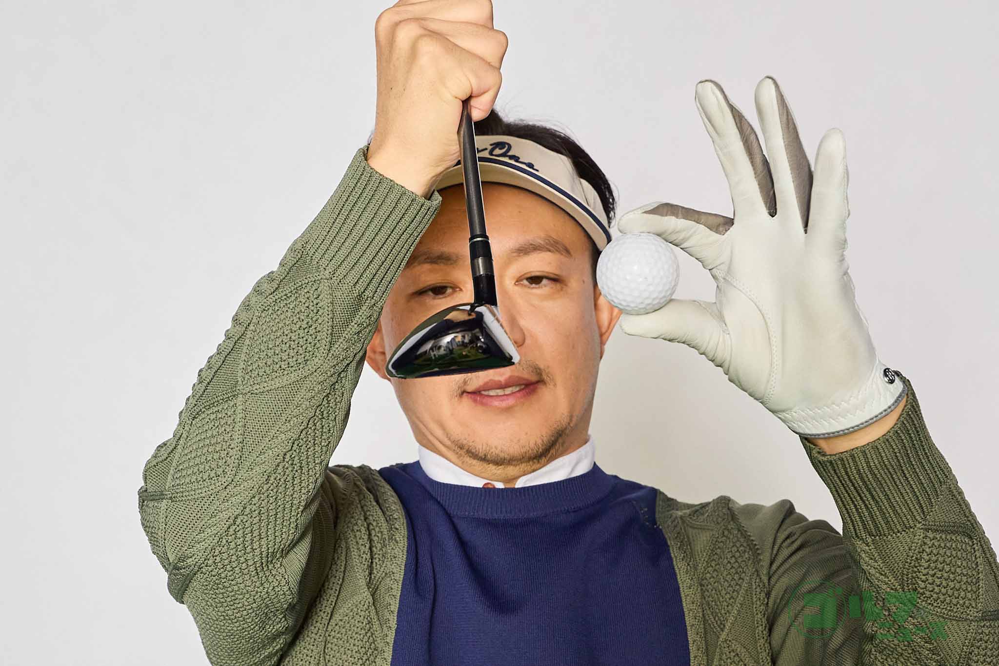 基準となるユーティリティーでクラブが真っすぐになるとロフト通りに球が飛び出す　写真:西村恵