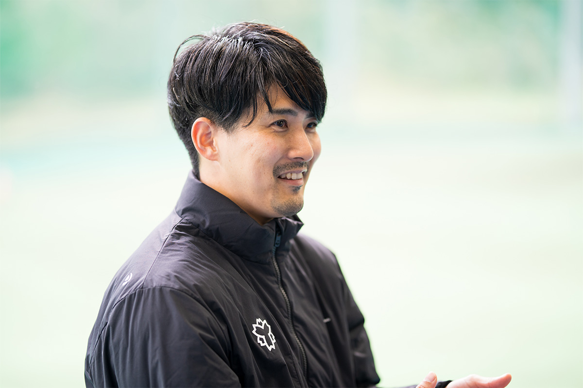 NITTAIクラブの考えに賛同し、活動に参加している大川さん　写真：土居凌祐