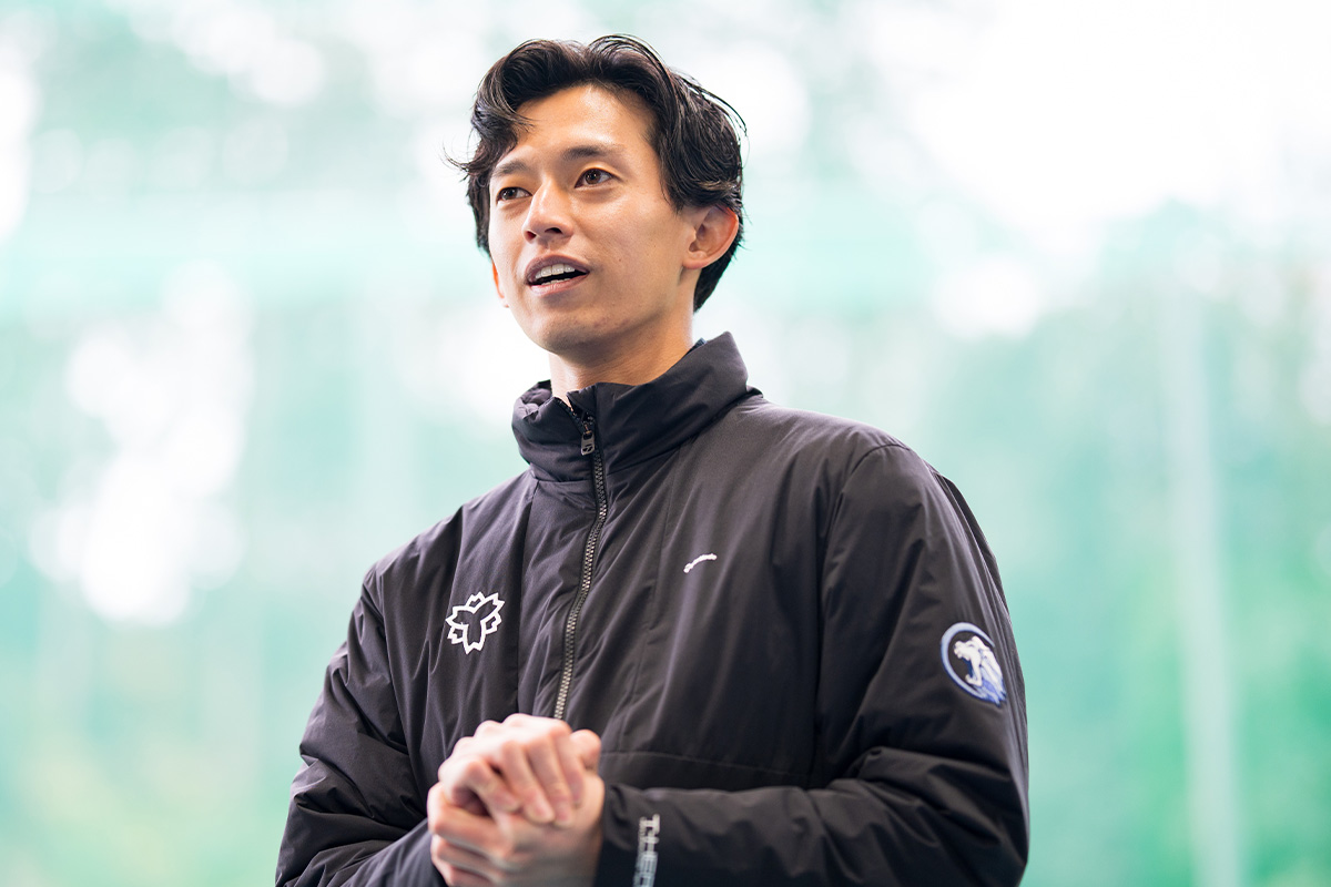 「ゴルフに興味はあるが未経験」という人でも、気軽に足を運べる活動を目指すという井村さん　写真：土居凌祐