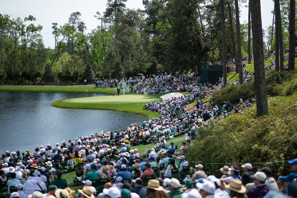 パー3コンテストからこの人だかり　写真：大会提供