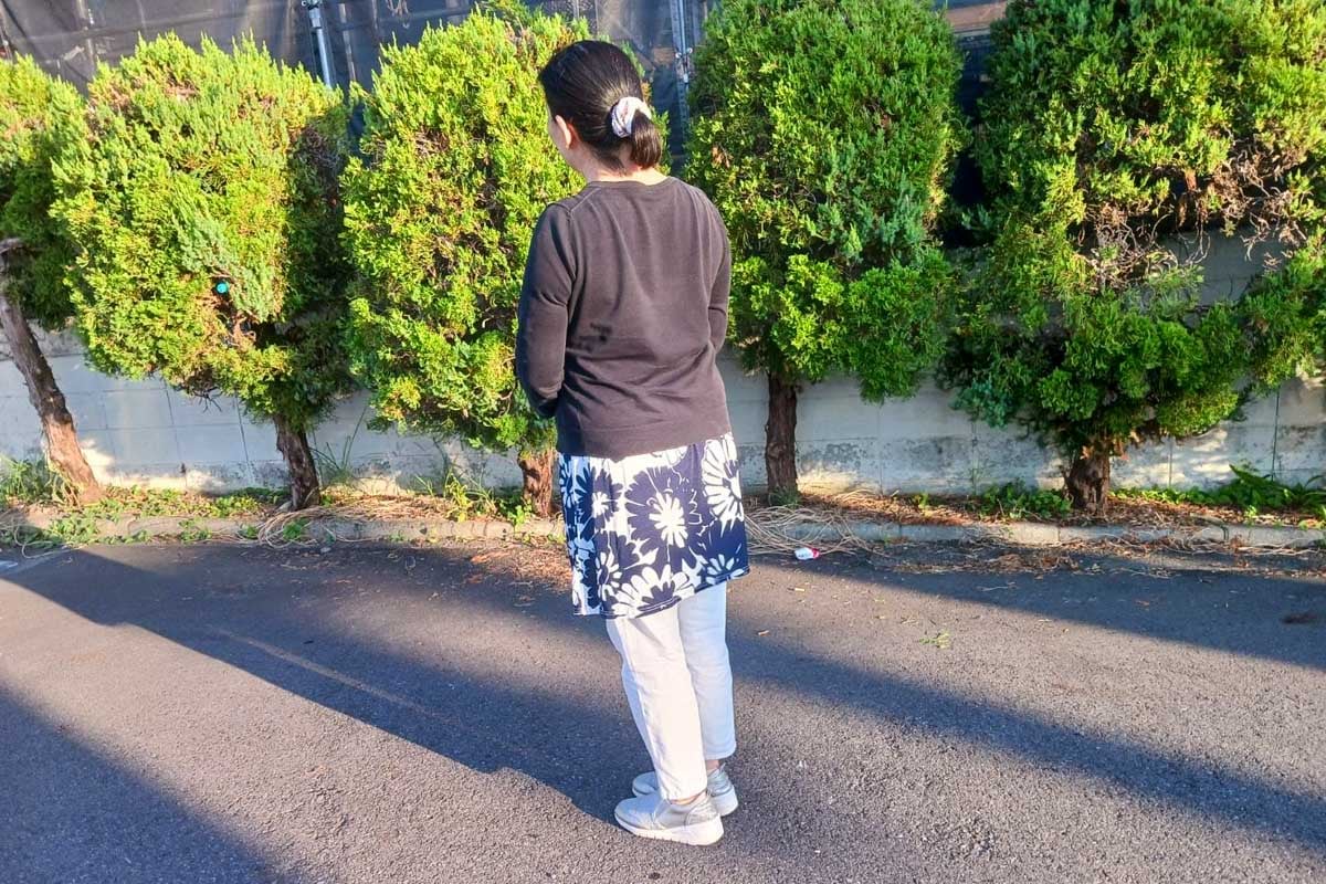 現在の進境を明かしてくれたティーチングプロの篠田はるみさん（仮名）　写真：清流舎