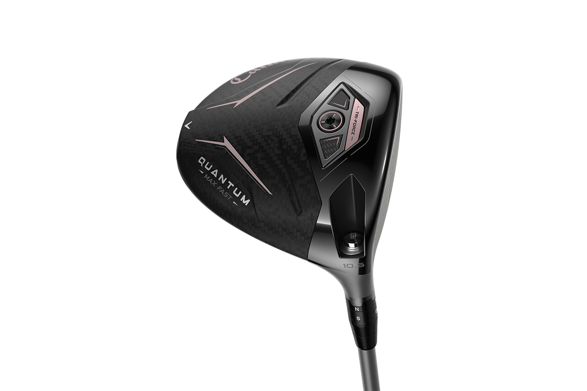 女性ゴルファー向けのQUANTUM MAX FAST ウィメンズドライバー ローズゴールド