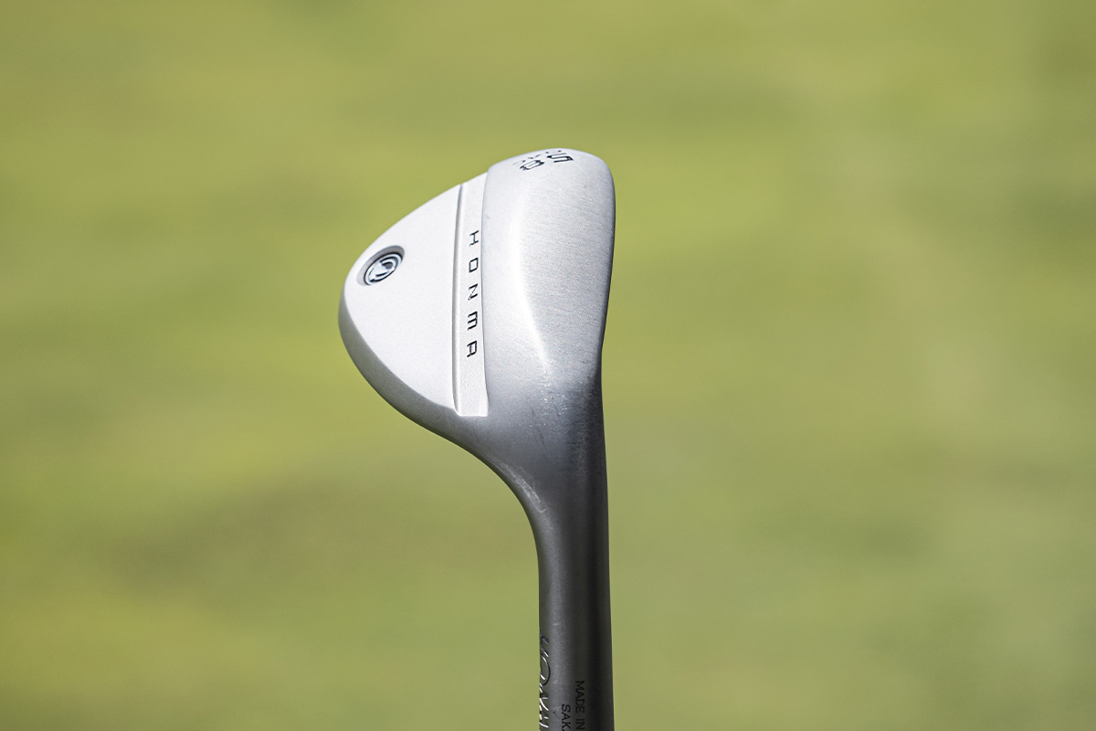 HONMA WEDGE　ロフト58度/Cソール（バンス角4度）[写真：落合隆仁]