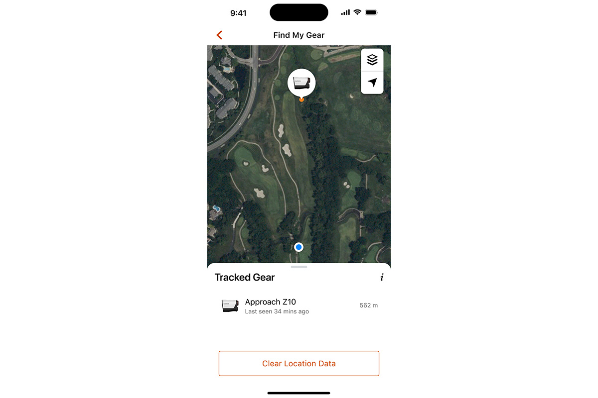 Bluetooth通信を行った位置情報をスマートフォンアプリ上に表示できる