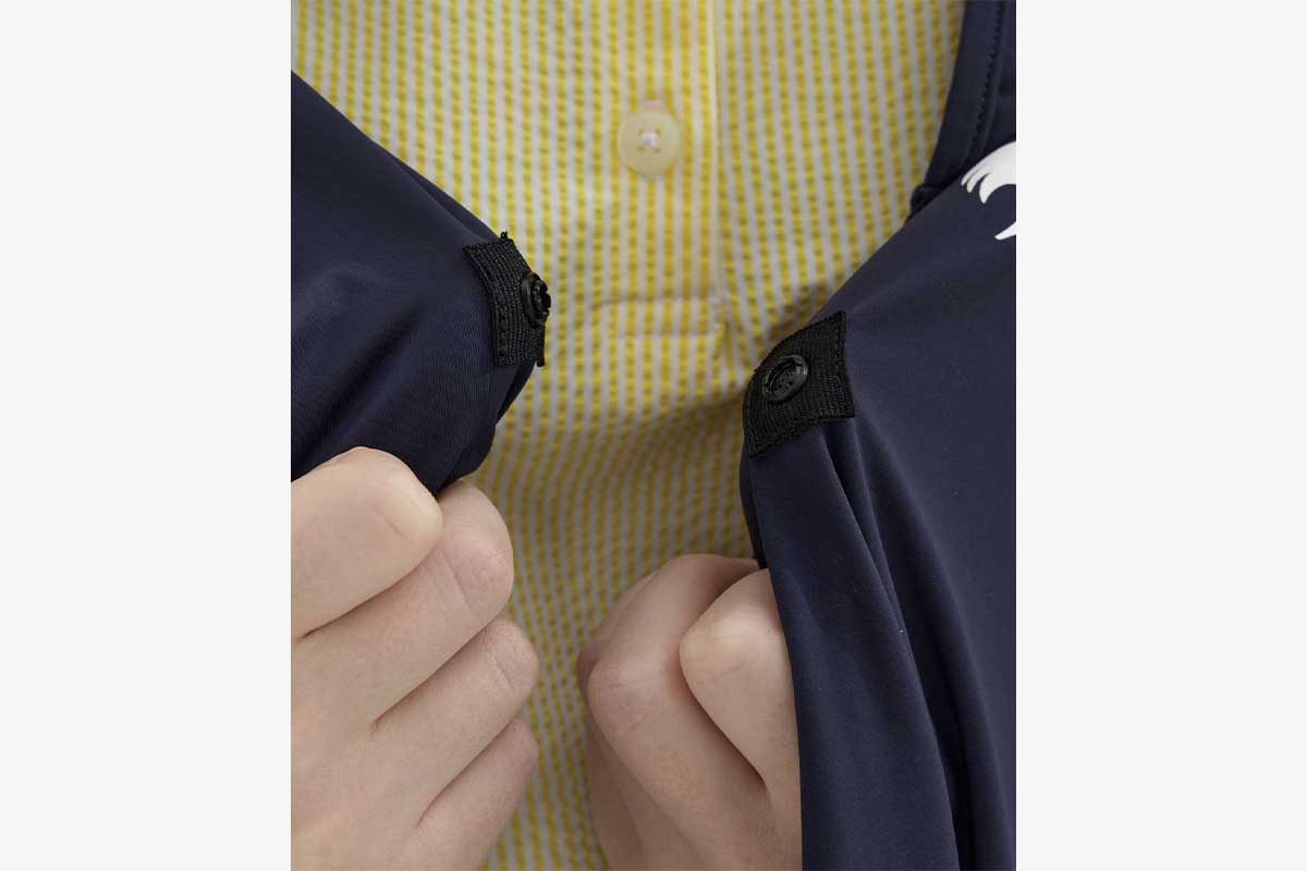 ルコックスポルティフ「遮熱冷感ポンチョ」