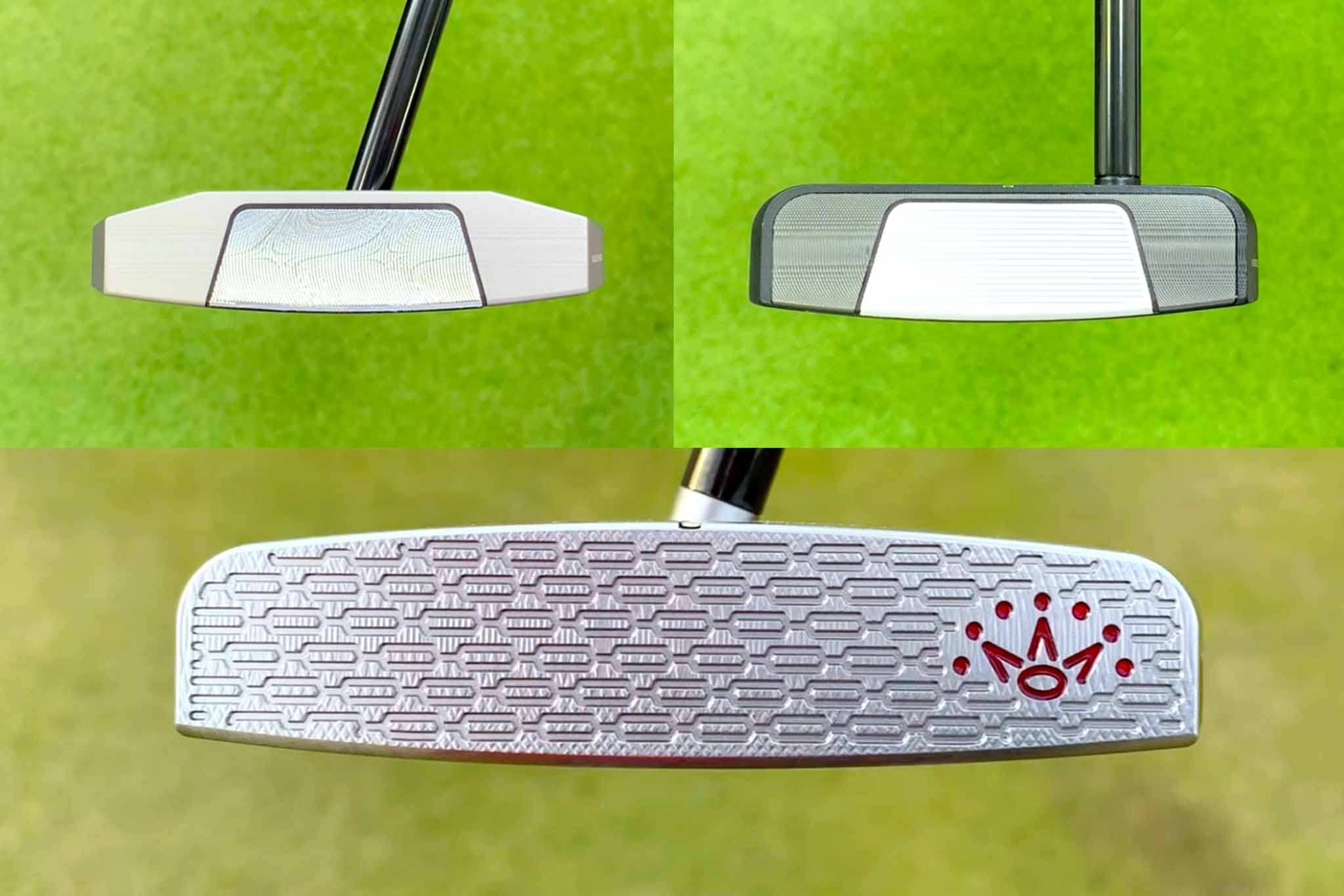 様々な素材のフェースインサート採用モデルも登場し、打感やタッチの好みに合わせて選べるようになった
