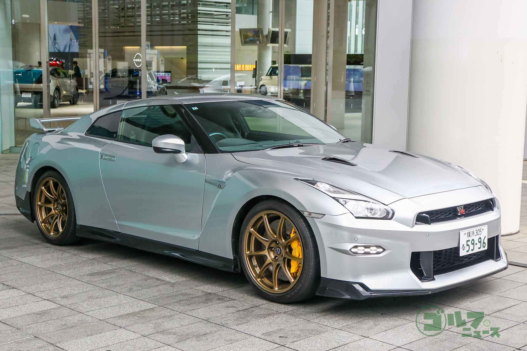 数々の専用装備をまとったPremium edition T-spec 。GT-Rの最終進化形態といえる