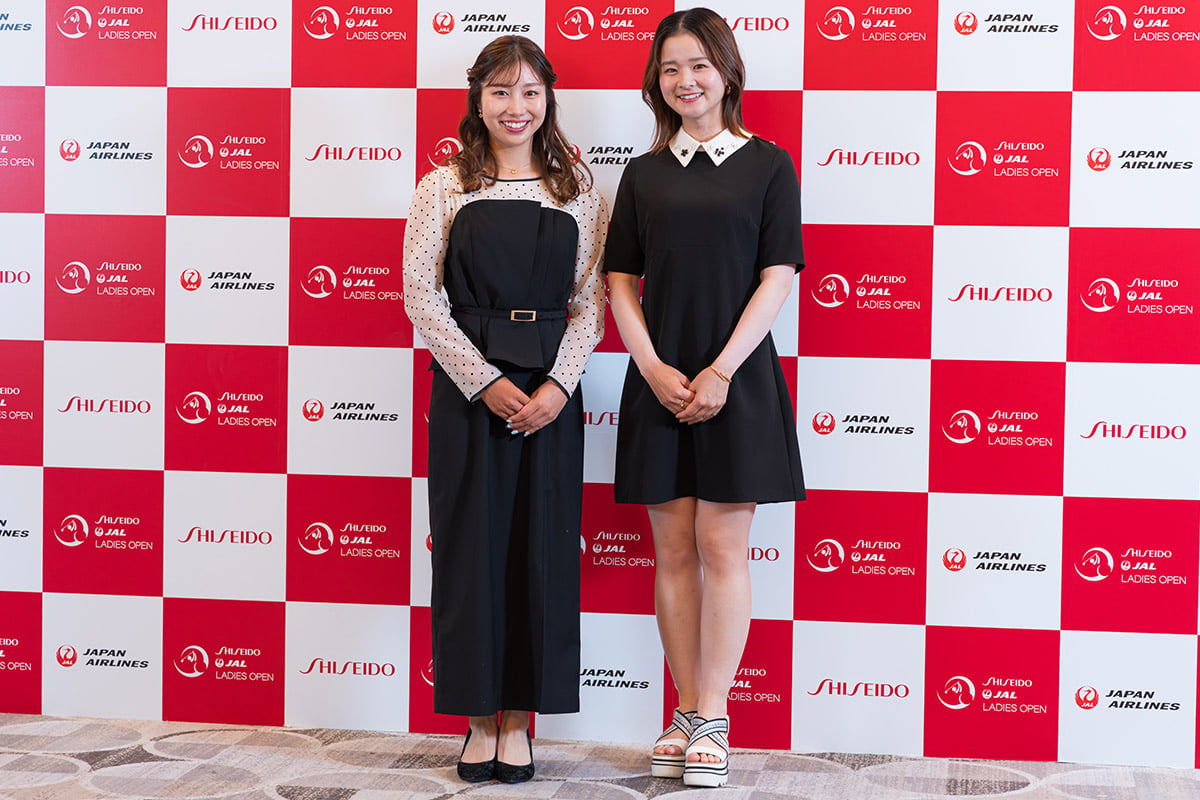 （左から）六車日那乃、川﨑春花　写真：土居凌祐