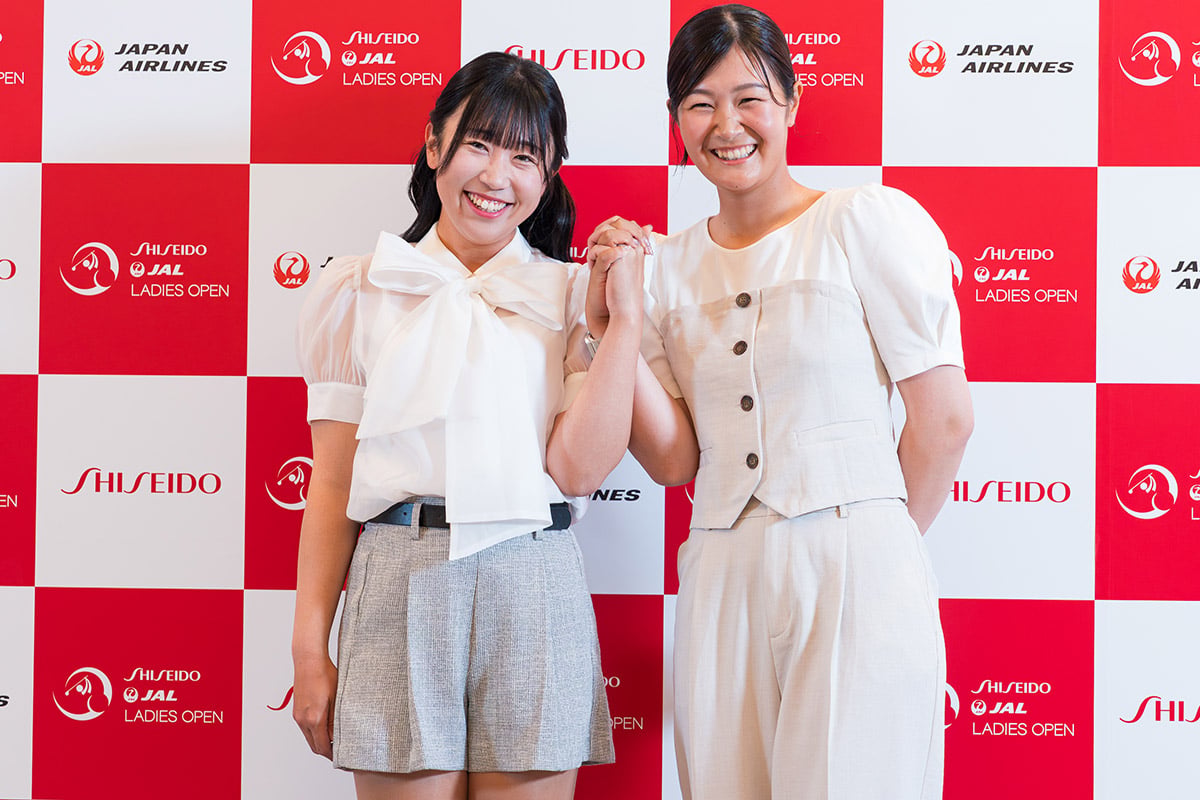 （左から）菅沼菜々、神谷そら　写真：土居凌祐
