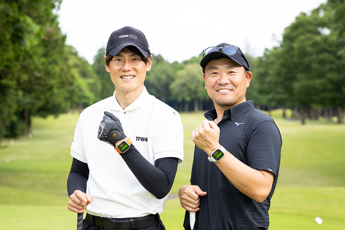 上重さんも、石橋さんも「FIT 5 Pro」の性能に大満足の様子[写真：落合隆仁]