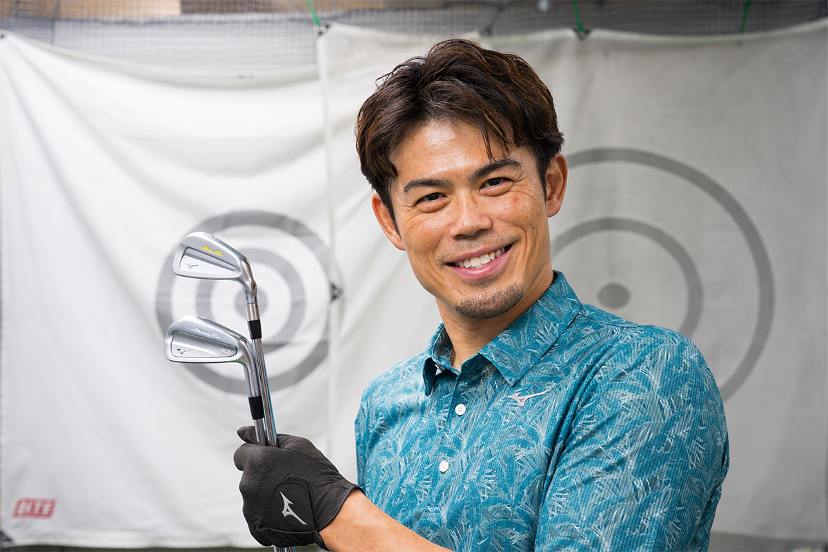 ミズノの直営店「MIZUNO TOKYO」でフィッティングを受けた今江さん　写真：土居凌祐