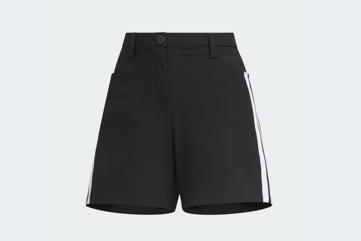 ＜3日目＞スリーストライプス 5インチ ショーツ/ブラック　1万2100円（税込み）　※アディダス公式サイトより
