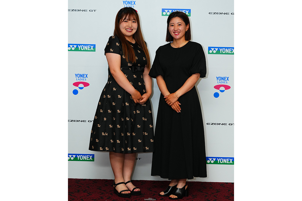 左・小林光希、右・永井花奈　写真：大会提供