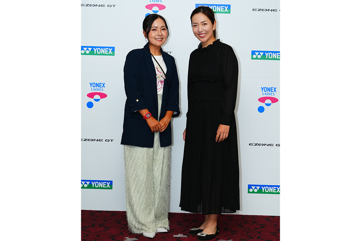 左・青木瀬令奈、右・笠りつ子　写真：大会提供