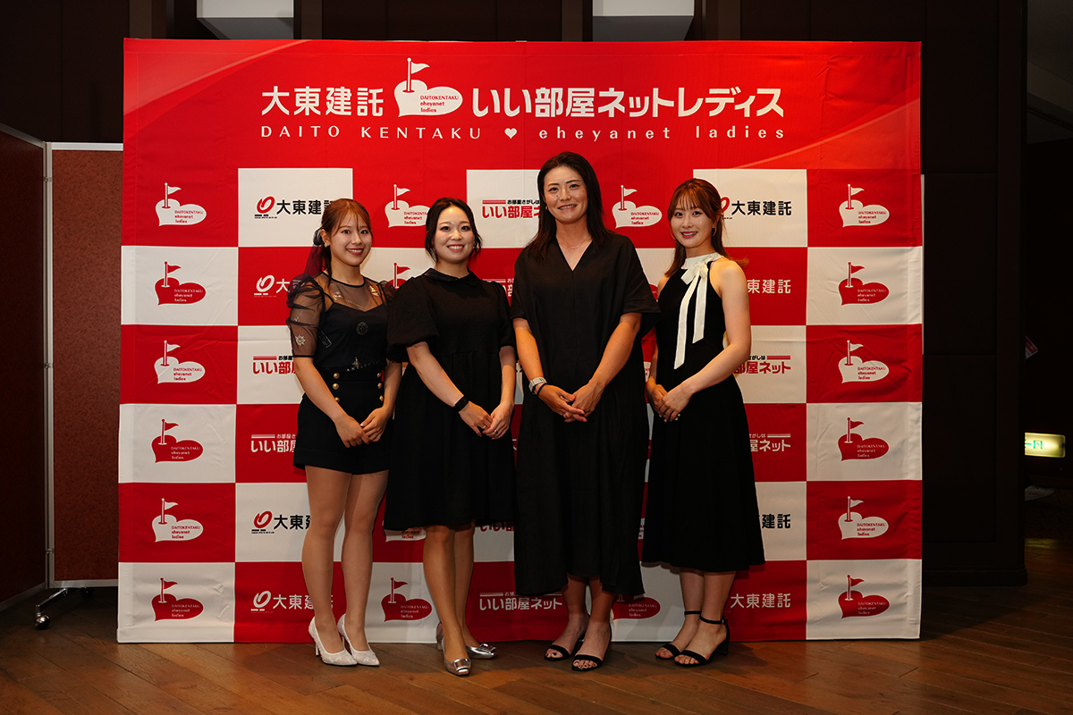 大東建託所属（吉田、後藤、渡邉、都）　写真：大会提供