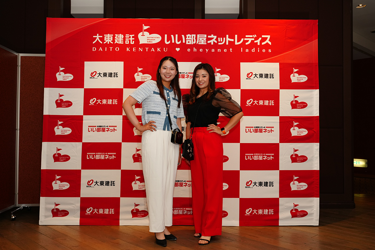 菅楓華、藤田かれん　写真：大会提供