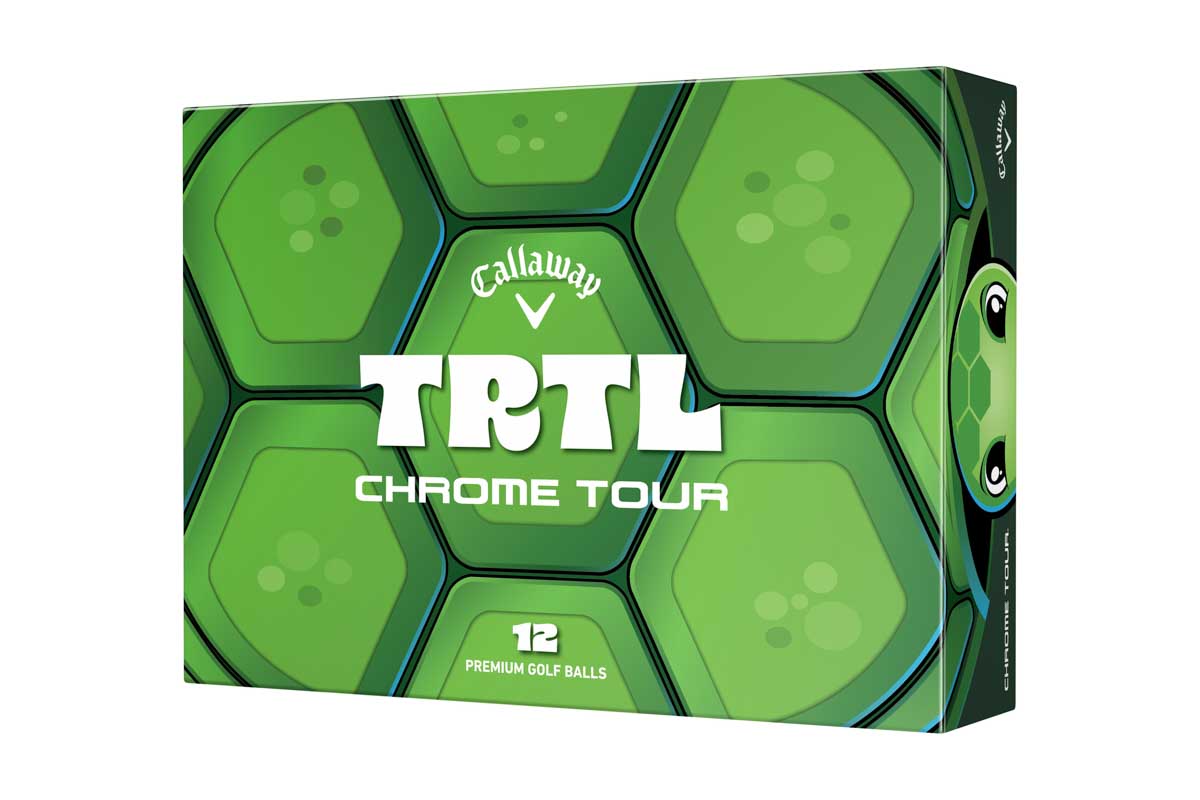 キャロウェイ「CHROME TOUR TRTLボール（クロム ツアー タートル）」ゴルフボール