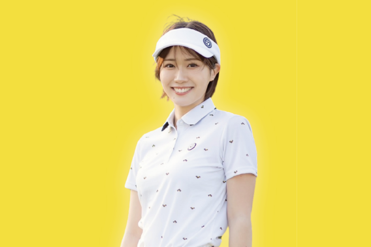「Go！Go！ゴルフ女子」にレギュラー出演する藤澤響花　写真：BSJapanext