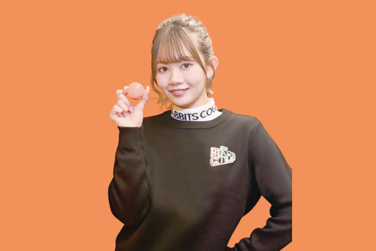 「Go！Go！ゴルフ女子」新メンバーのなつか　写真：BSJapanext