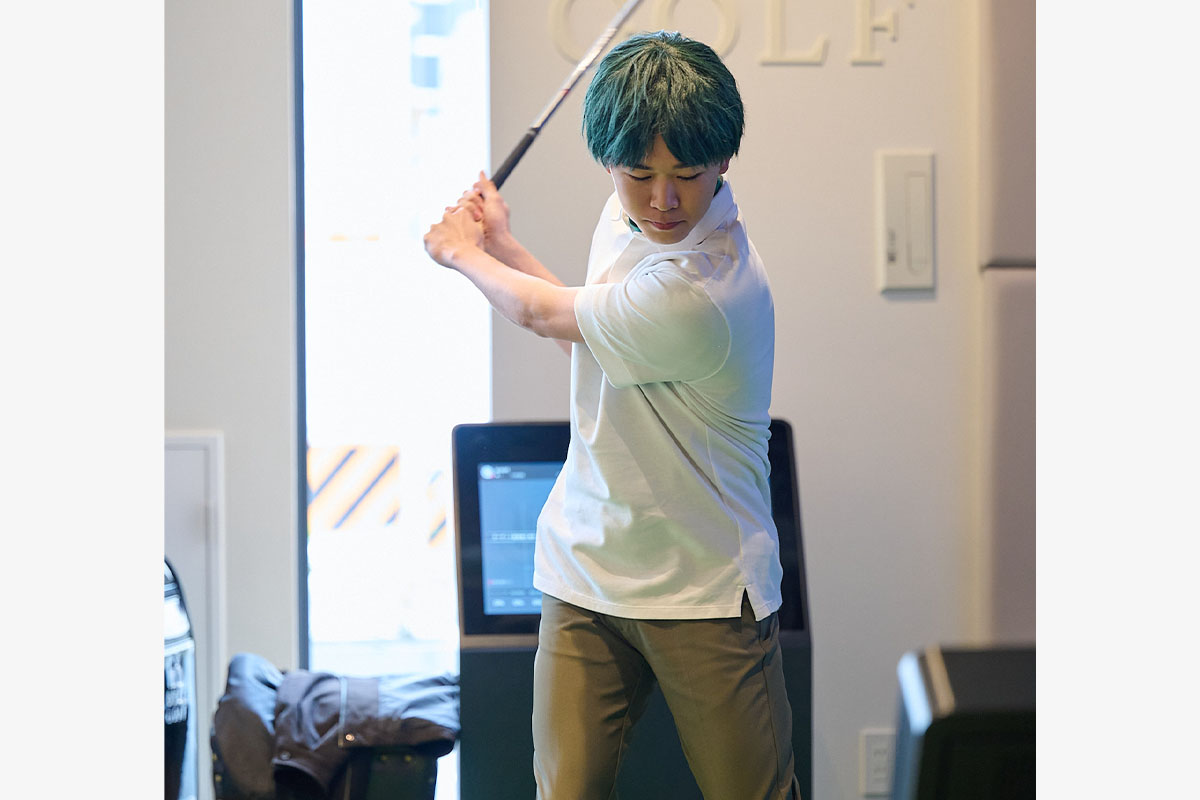 ステップゴルフCIOに就任した鈴木福くん　提供:ステップゴルフ