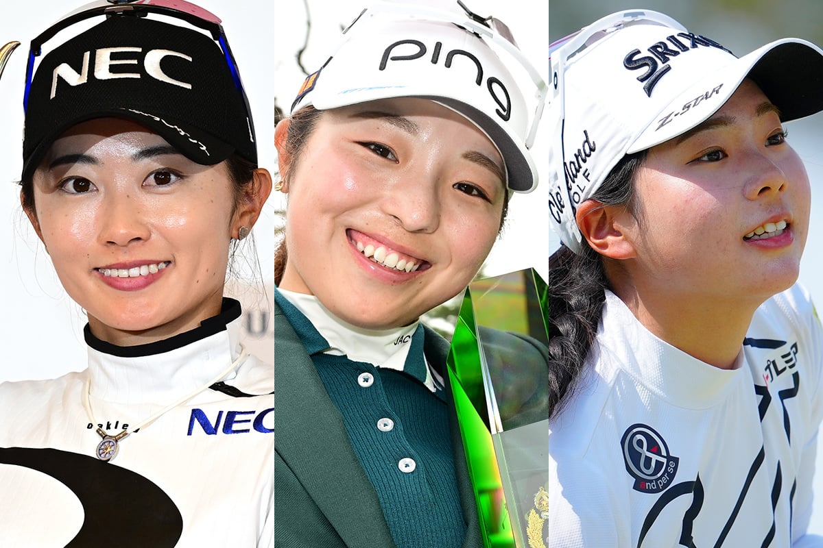 (左から)安田祐香、佐久間朱莉、菅楓華