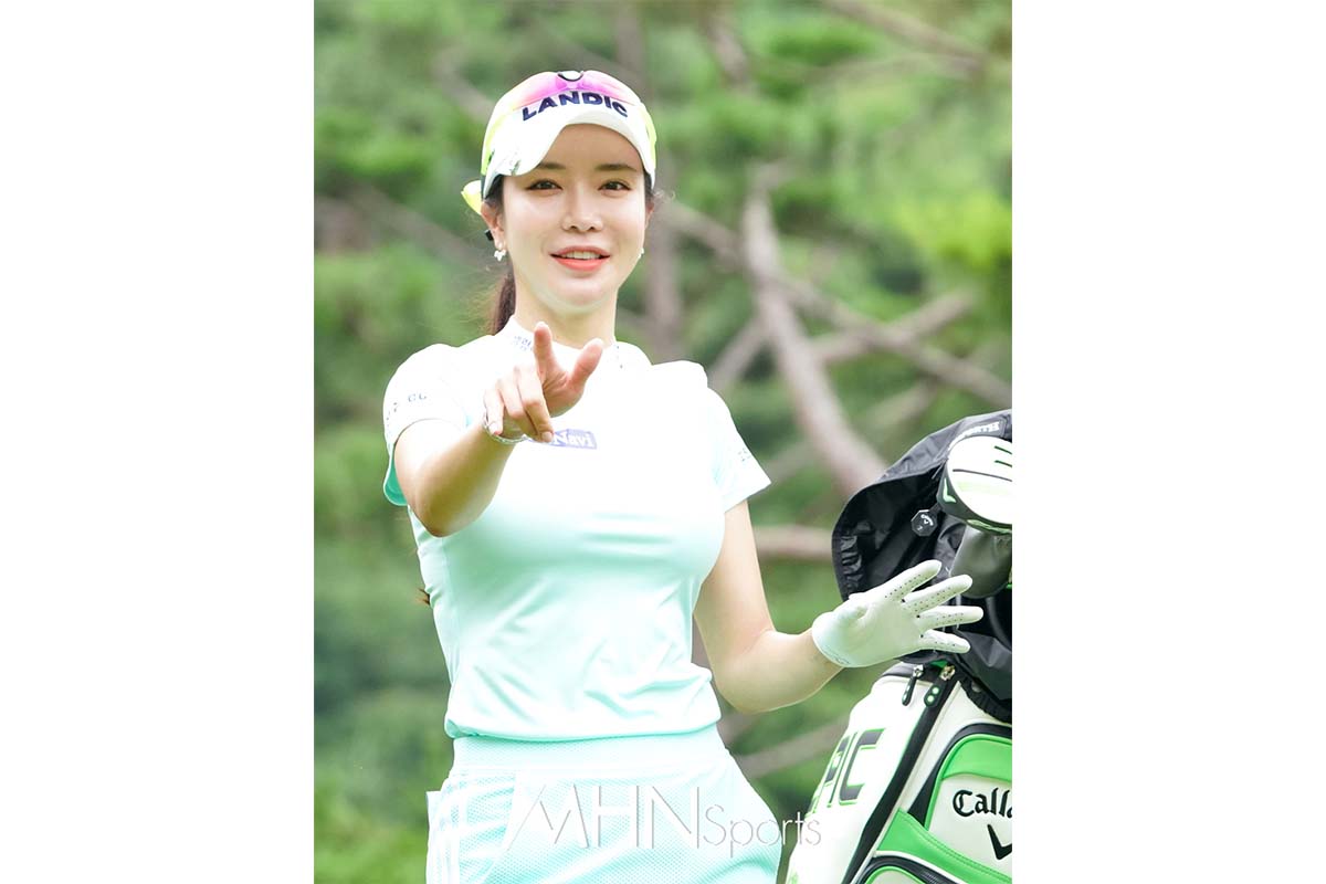 現役時代スマイルクイーンと呼ばれたキム・ハヌルみたいな子ともラウンドできるかも？ 写真：MHNSports Kwon hyukJae