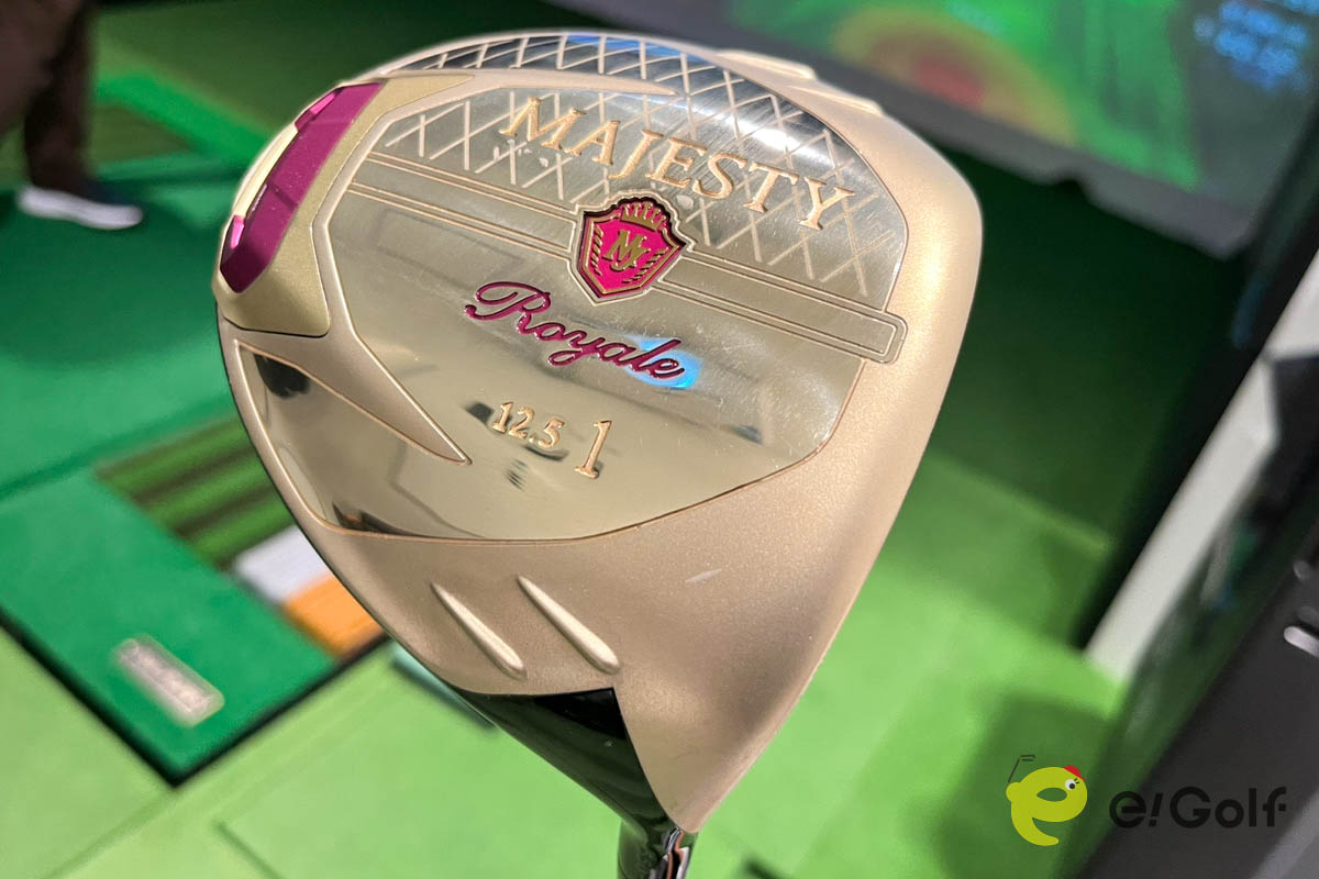 マジェスティロイヤル レディスモデル ドライバーは13万8600円（税込み）でロフト角は11.5度と12.5度で展開