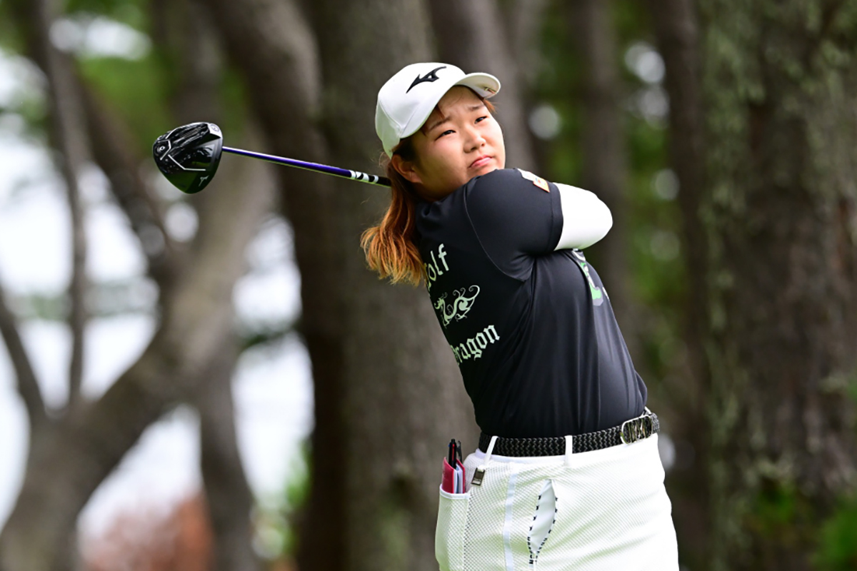 寺岡沙弥香、攻略のカギはドライバー　写真：有原裕晶