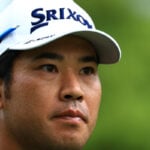 チップインならず照れ笑いも… 松山英樹ピンチから“魔法のスーパーロブ”に絶賛の嵐! 「本番でできるのが凄い」