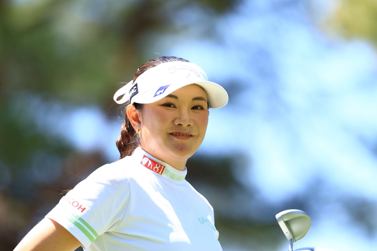 国内女子メジャー第1戦「ワールドレディスチャンピオンシップ サロンパスカップ」で優勝した河本結　写真：大澤進二